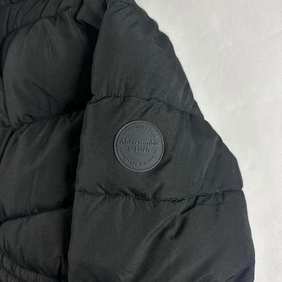 Lot of 2 Abercrombie & Fitch Ultra Collection Girl's 13/14 Puffer Parka Jackets - Picture 3 of 12